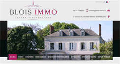 Desktop Screenshot of blois-immo.fr